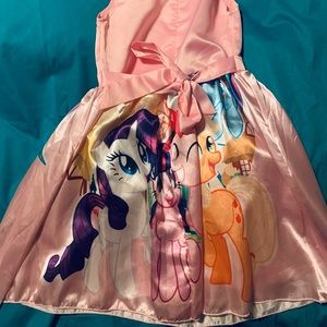 My little pony silk dress
